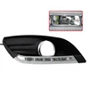 SUNKIA 2 Pcs/ensemble Étanche Feux de jour Led DRL Pour Ford Focus Berline 2009-2013 Antibrouillard Modifier ► Photo 2/6