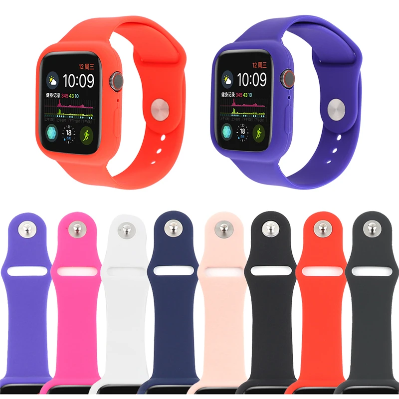 

2019 New-Arrival Soft Silicone Replacement Sport Band For 38mm Apple Watch Series1 2 42mm Wrist Bracelet Strap For Apple Watch