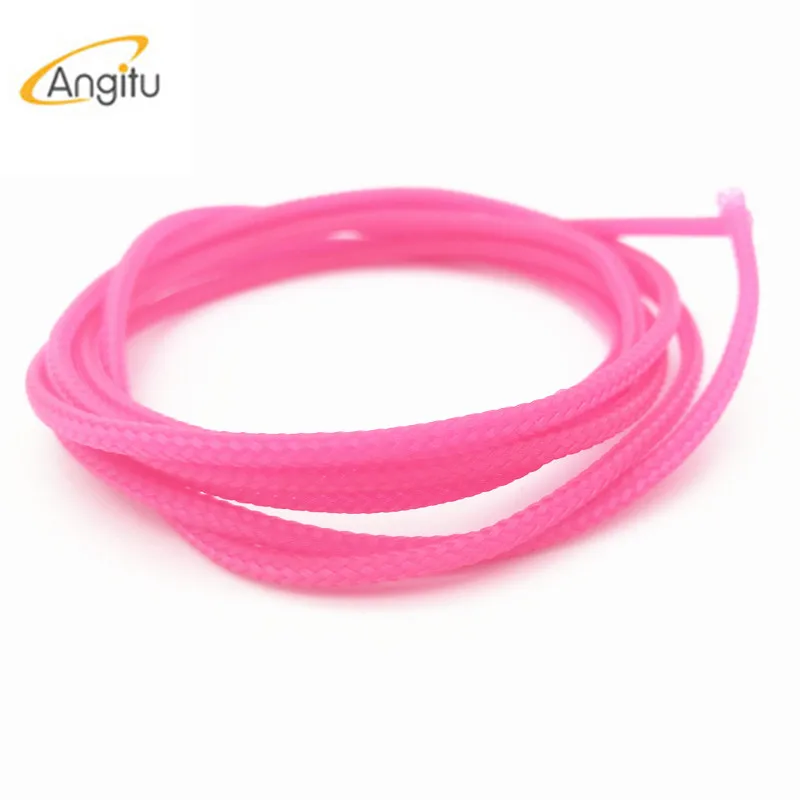 Angituy 2mm PET Sleeve expandable braided cable sleeve sleeving DIY Cable-10m/lot