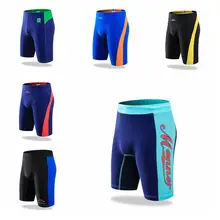 Для мужчин пляжные костюм Для мужчин шить серфинг подводное плавание шорты гибкие брюки быстросохнущая спортивные штаны гидрокостюм плюс Размеры