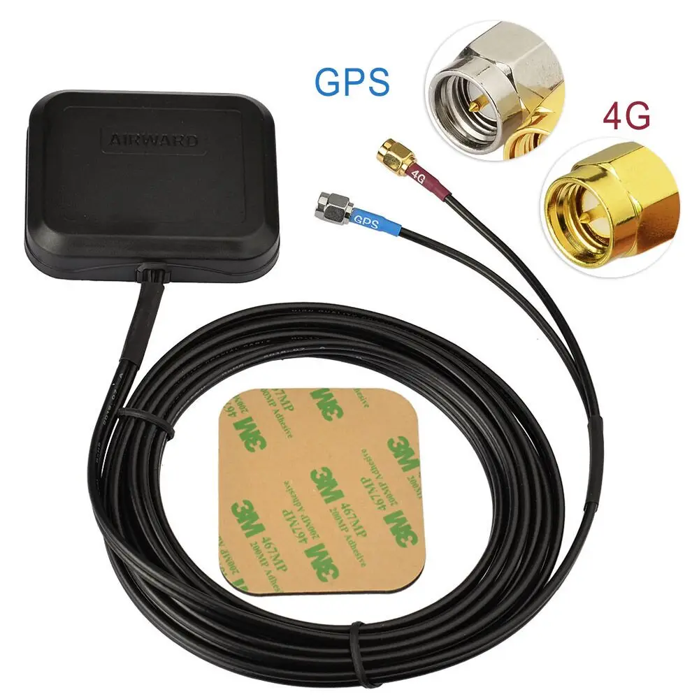 Superbat BeiDou 4G LTE GPS Combinatie Antenne - Magnetische Auto Antenne Voor Navigatie En Routers