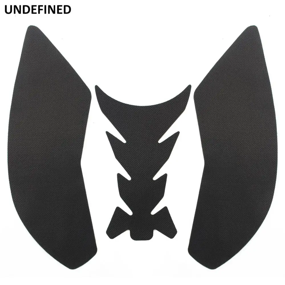 Per Yamaha Yzf R1 2015-2016 Moto Serbatoio Carburante Trazione Pad Gomma Laterale Ginocchiera Protector Sticker Decal Nero Pegatinas Moto