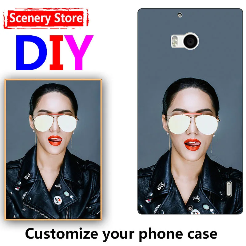 Индивидуальные DIY фото логотип имя Фото чехол для Nokia Lumia 930 5 0 &quotчехол