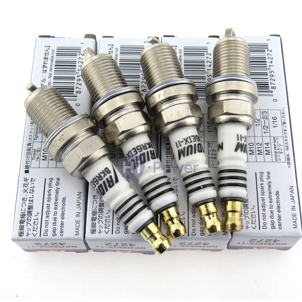 

4PCS High Quality BKR6EIX-11 4272 BKR6EIX 11 Car Iridium Power Spark Plug for Toyota Lexus Suzuki Subaru bkr6eix-11