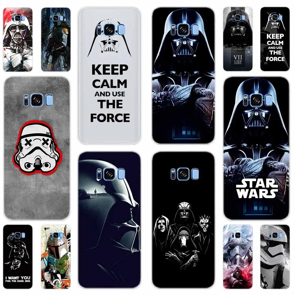 

Pattern Case For Samsung Galaxy S8 S9 S10 Plus Note10 pro 9 8 Cover For Samsung S10E S7 S6 Edge S5 Darth Vader Star Wars