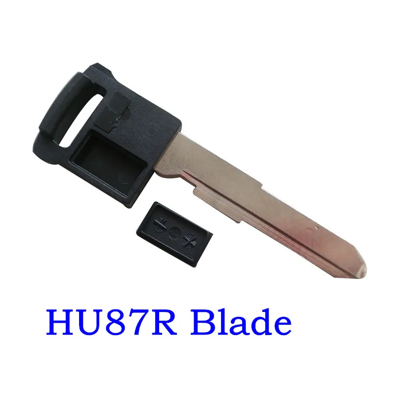 

Smart Insert Remote Emergency Key Blade For Suzuki Grand Vitara 2006-2012 , SX4 2008-2012 HU87R Blade No Chip