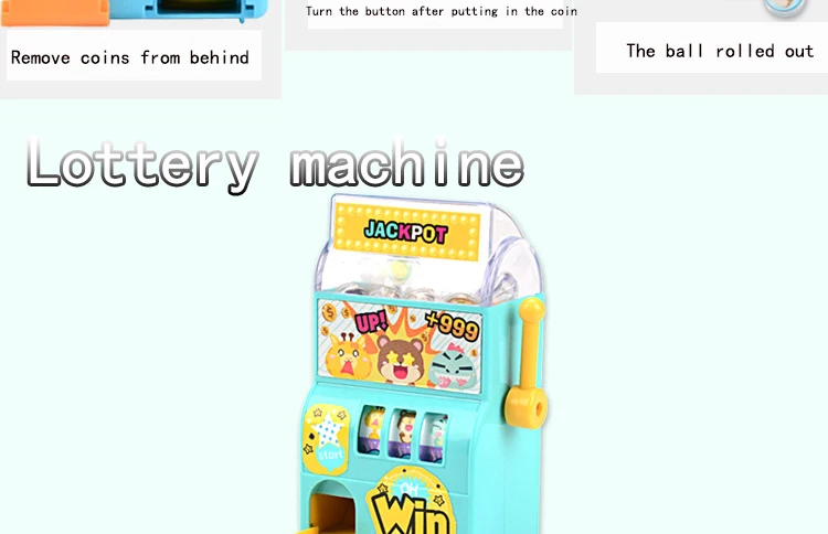 Мини-мяч захват машина захват мяч Catcher кран лотерея машина для напитков Дети ролевые игры игрушки подарок на день рождения