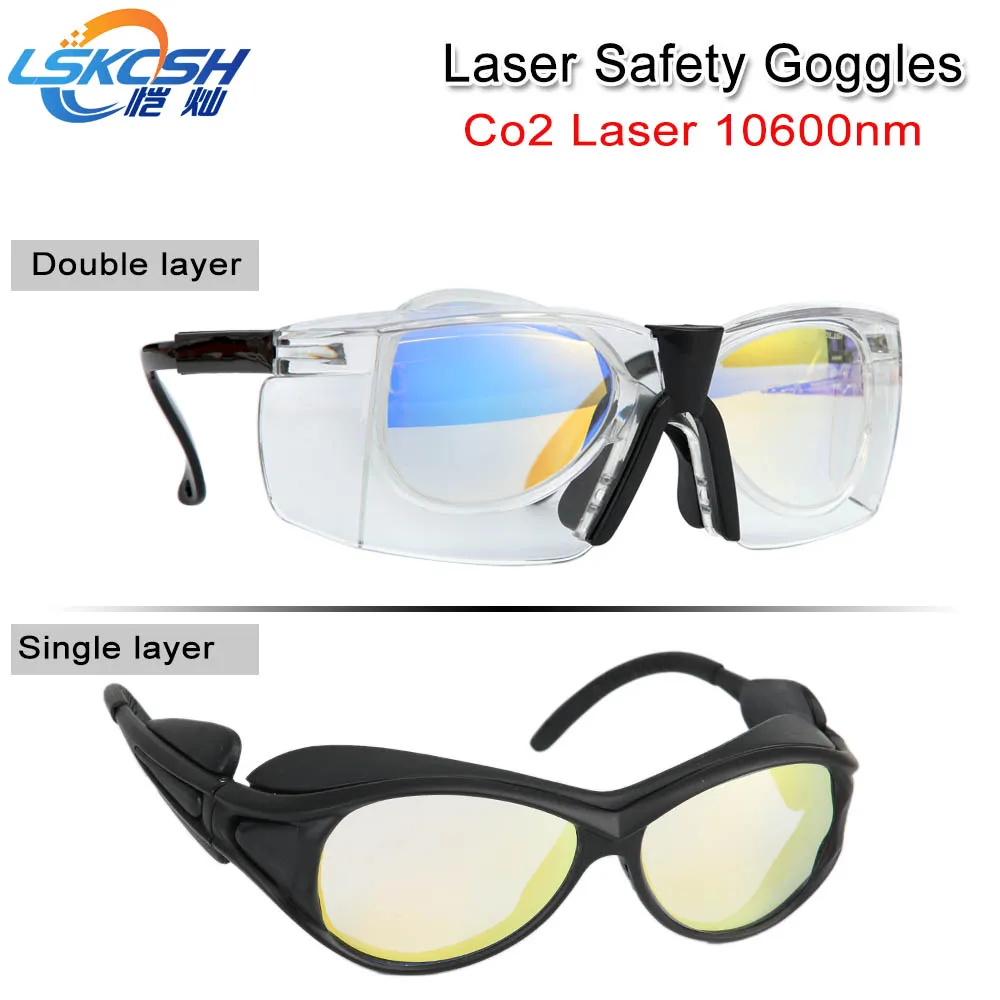 LSKCSH 10600nm New type Laser Safety Goggles Style B Shield Protection