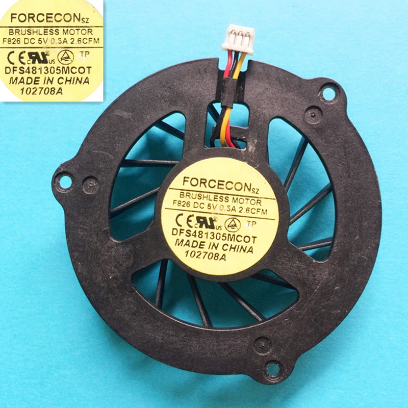 New laptop CPU cooling fan Cooler radiator Notebook for HP 489126-001 489154-001 KSB05105HA-8G99 60.4H517.011 3-Pin Fit
