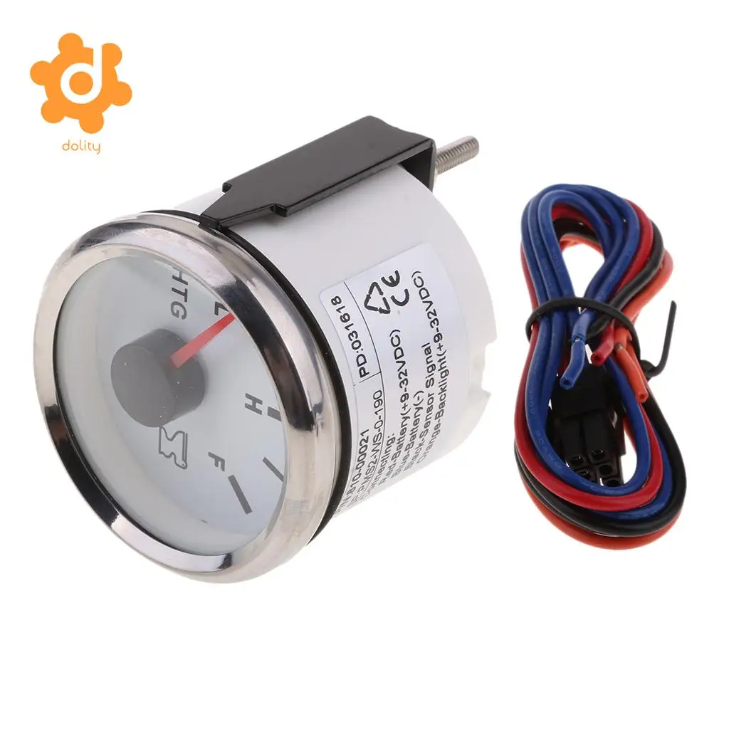 2' 52mm Water Gauge Boat Holding Tank Waste Level Gauge 810-00021