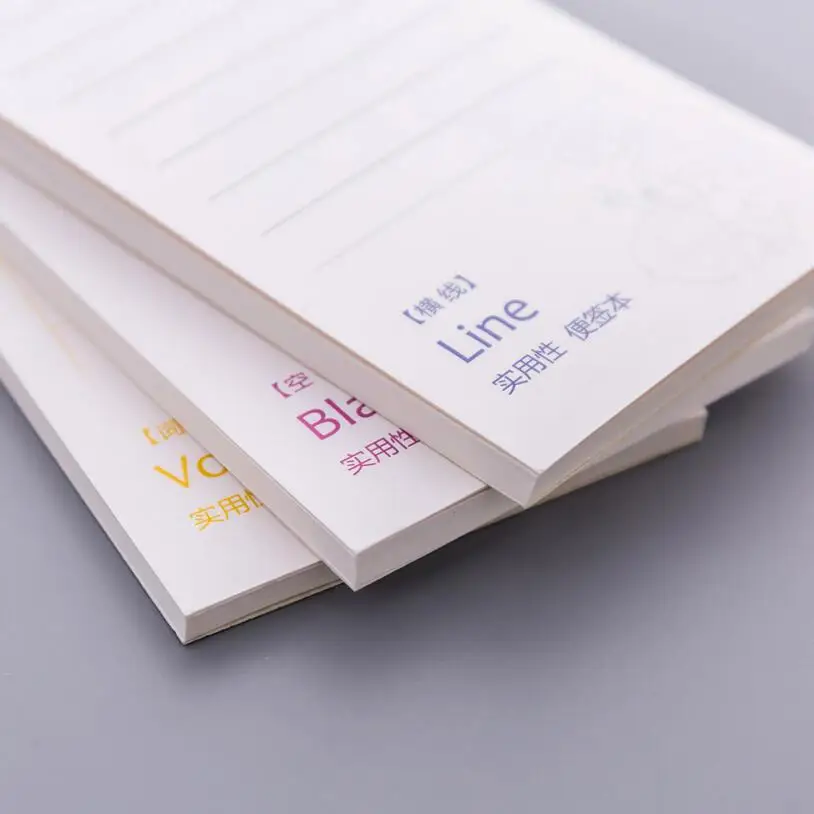 50 листов регистрации липкий планировщик, планшет для записей заметки наклейки для дневника штампы Бумага корейский Канцелярские сетка/линия/Бланк To Do List