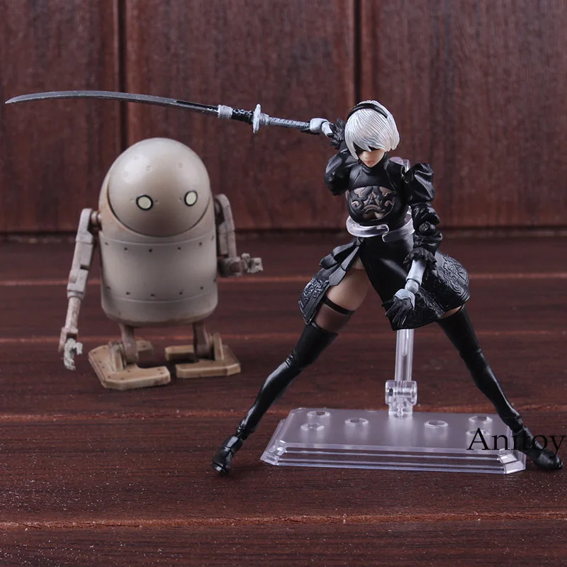 

NieR: Automata Figure YoRHa No.2 Type B 2B & Machine Lifeform PVC SQUARE ENIX BRING ARTS Action Figure Collectible Model Toy