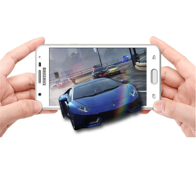 Закаленное стекло с полным покрытием для смартфона samsung J5 prime J 5 защита экрана