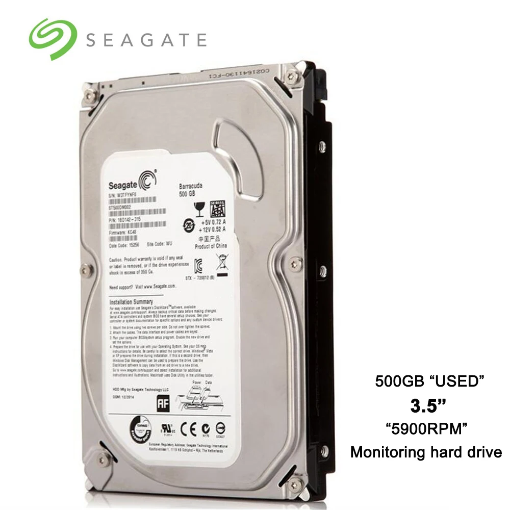 Seagate Brand 500 GB Desktop PC 3.5 "Interne Mechanische Harde schijf SATA  3 Gb/s HDD 500 GB 5900 RPM 8 MB/32 MB Buffer - AliExpress Computer & Kantoor