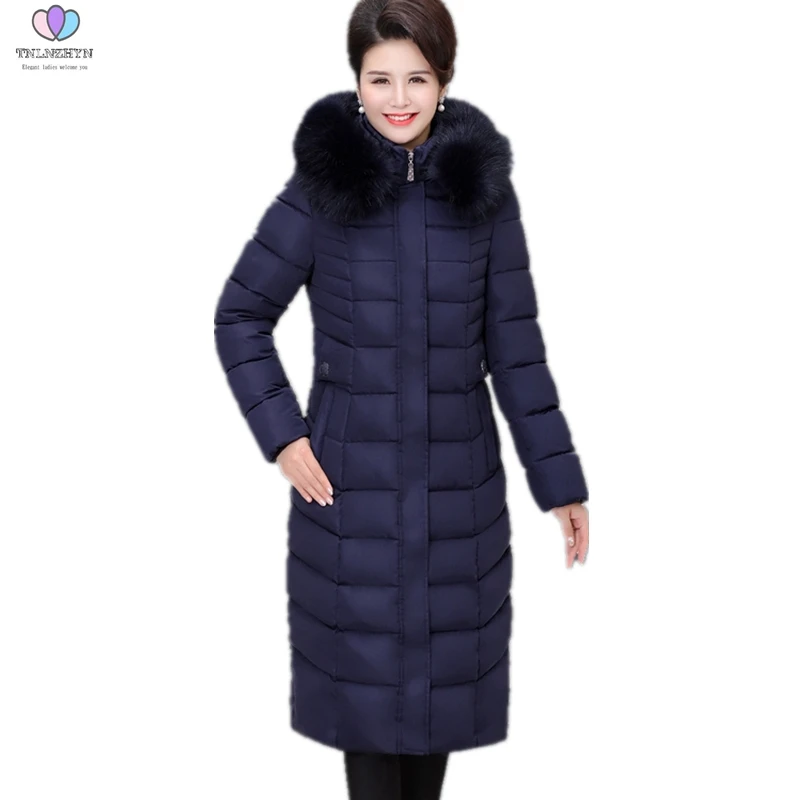 Aliexpress.com : Buy 2017 Warm Thick Middle aged Plus Size