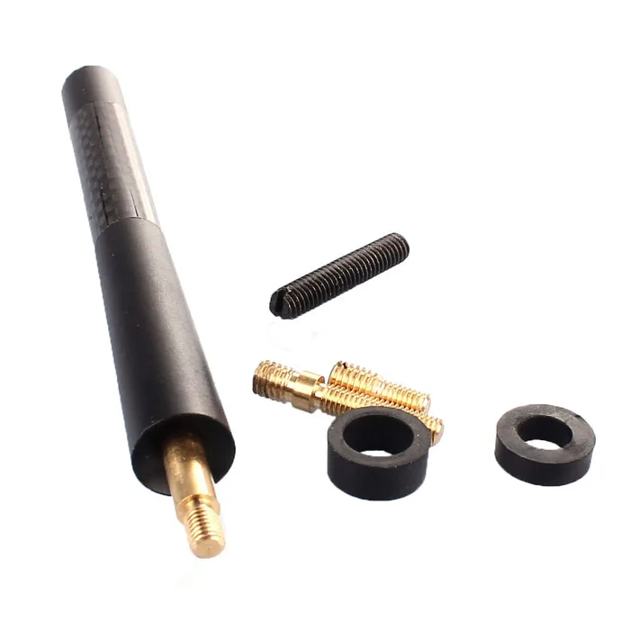 

Universal Short Radio Carbon Fiber Car Antenna 12CM Screw Aluminum Apr4 Drop Ship