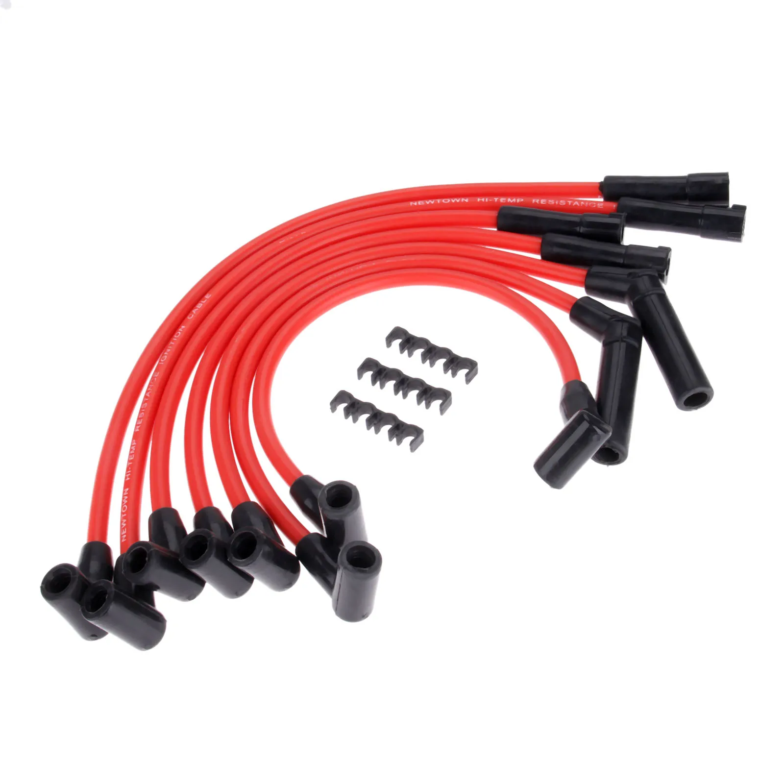 

6Pcs 8.5mm Ignition Cable Spark Plug Wires W/ Clips 522R For Jeep Grand Cherokee Wagoneer Cherokee Briarwood Wrangler Comanche