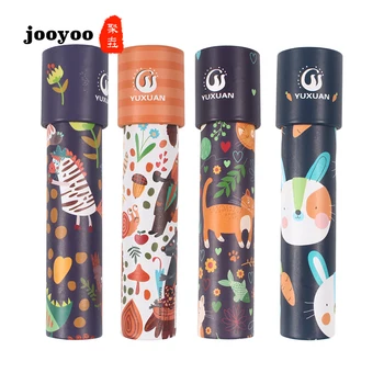 

2PCS Children's Magical Kaleidoscope Multi-prism Nostalgic Science Toy Boy Girl Cardboard Toys jooyoo