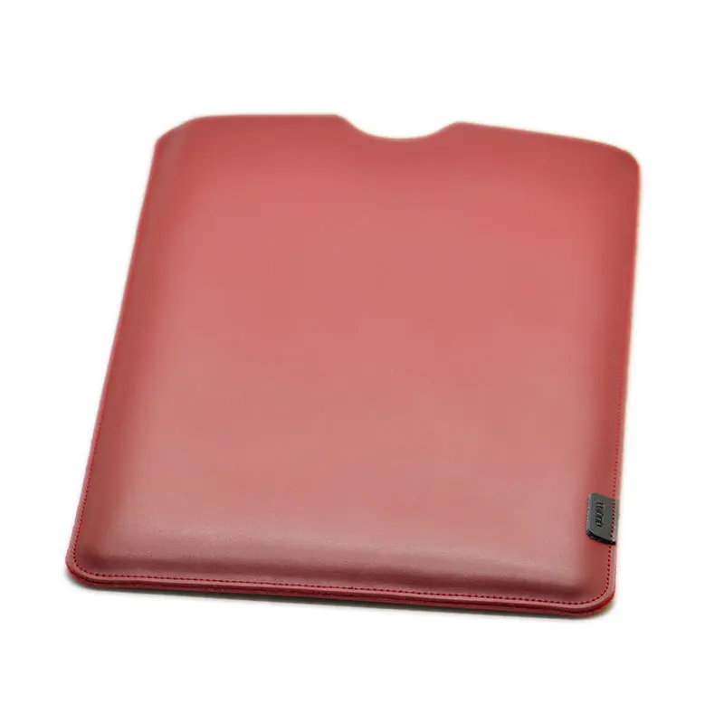 Поступление продажи ультра-тонкий плотно прилегающий Чехол-сумочка натуральная кожаная сумка для ноутбука чехол для hp призрак и Envy X360 13,3/15,6 - Цвет: Красный
