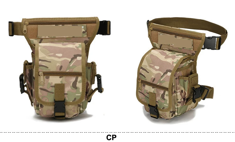 outdoor sports bag tactical airsoft hiking camouflage 1000D multi-function tactical belt leg bag for camping HT19-005 (25)