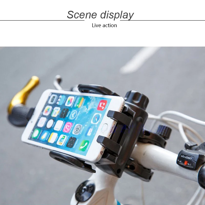 Крепление для мобильного телефона, велосипедный мото rcycle, держатель для телефона, универсальный, вращение на 360, велосипедный держатель для телефона, поддержка сотового телефона, мото