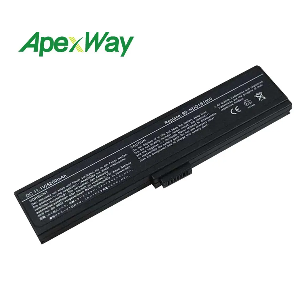 ApexWay 6 Сотовый Аккумулятор для ноутбука ASUS 90 NDQ1B1000 70 NHQ2B1000M NDT1B1000Z NJA1B1000P NHQ2B1000 A32 M9