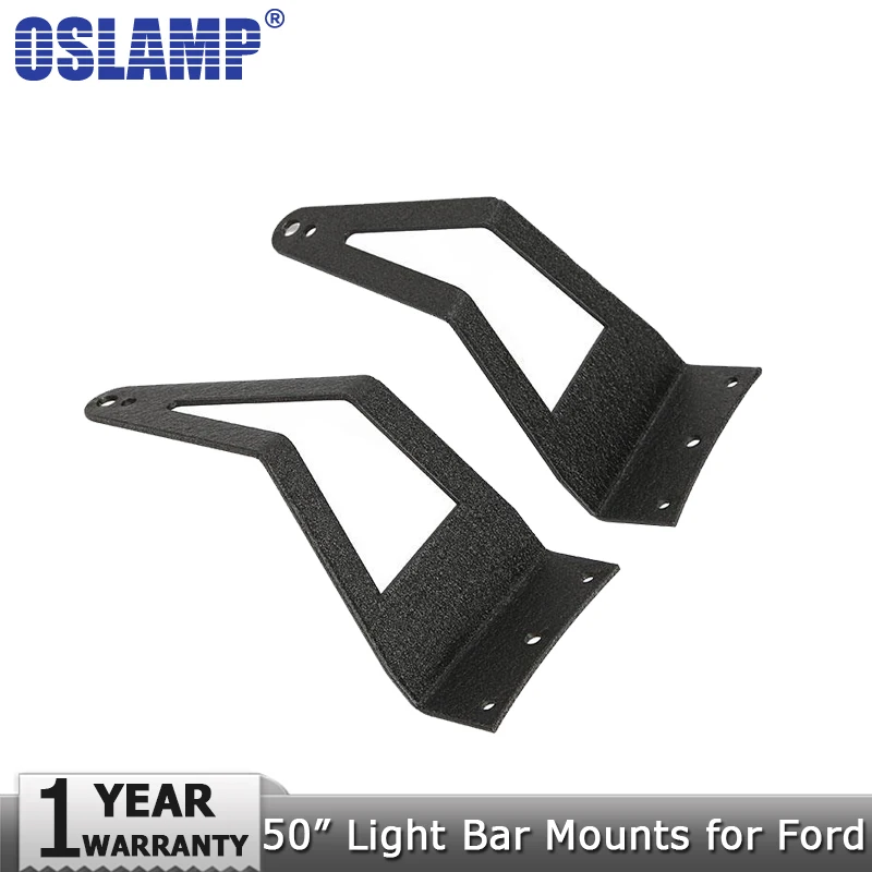Osalmp пара 50 &quotLed Light Bar верхнее лобовое стекло крепления монтажные кронштейны для