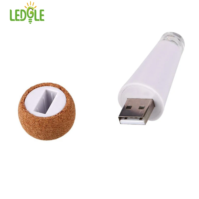 LEDGLE 0 1 Вт Фея бутылку огни творческие светодиодные фонари простой пробки