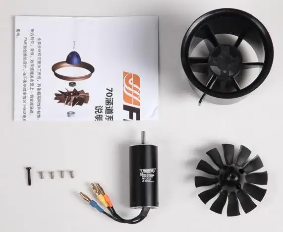 

FMS Model 70mm 12-Blade EDF 6s Version with In-runner Motor
