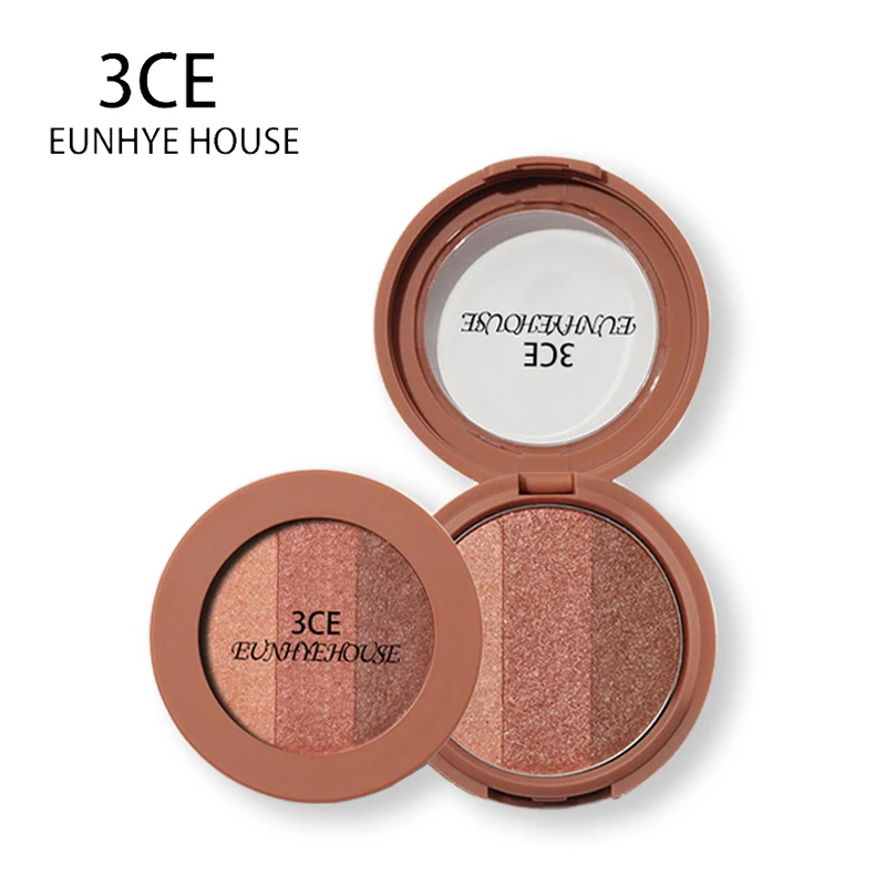 

3CE EUNHYE HOUSE Brand Makeup Eyeshadow pallete Shimmer Matte Long lasting Eyeshadow Natural Three dimensional Brow Beauty Color