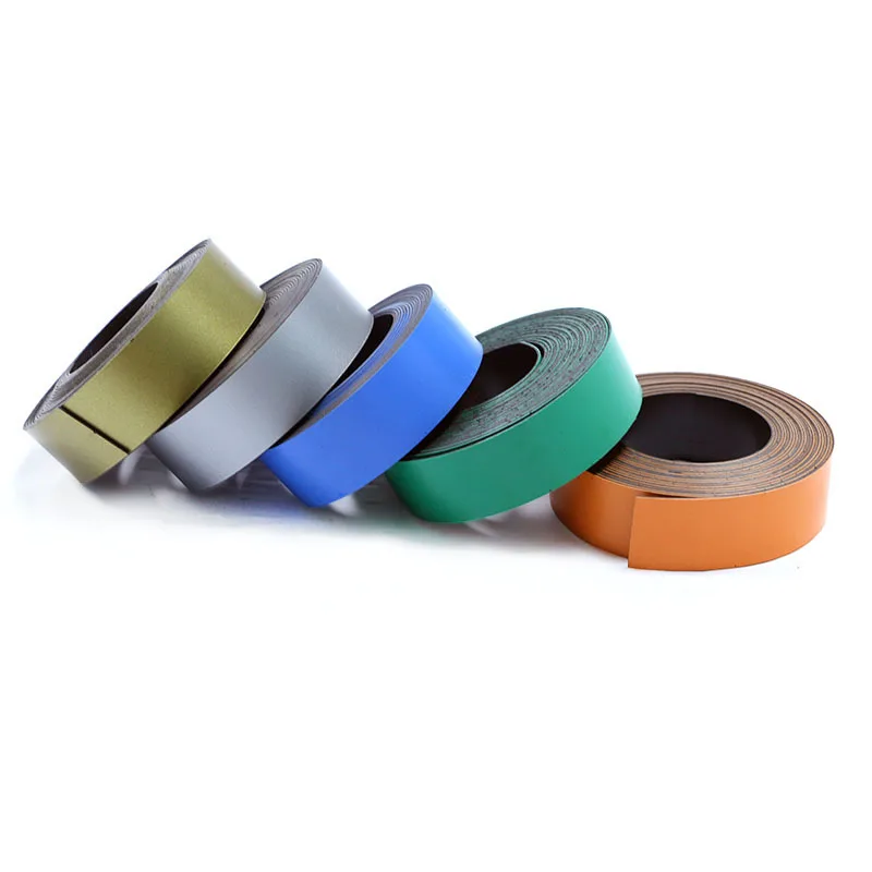 Красочные магнитные полосы края полоски-накладки резиновые продукты кружева доска магнетизм 20 мм