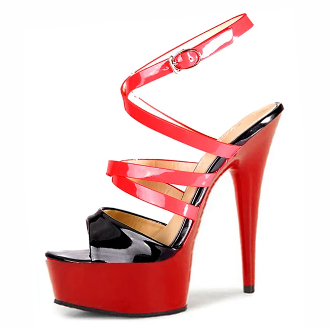 01 Femmes Hauts forme Sandales Chaussures 15 Bobine À 05 Plate 02 06 Pôle Sexy Cm Danse 03 04 Talons wqxgEIfWT