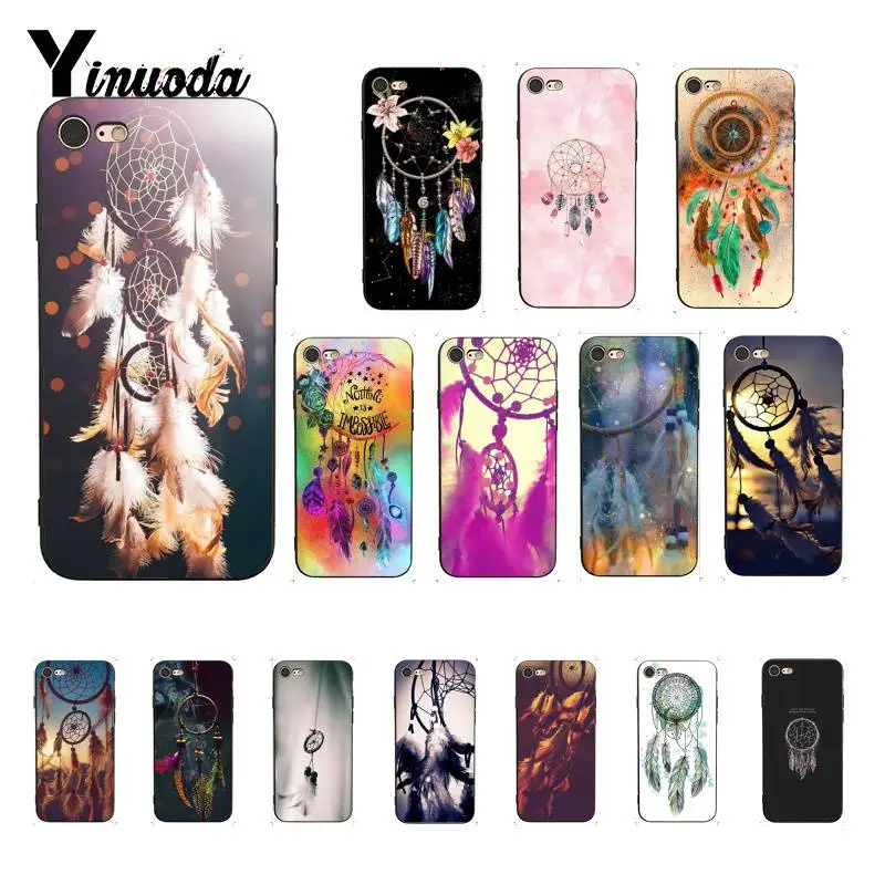 

Yinuoda Beautiful and cute colourful dreamcatcher Smart Phone Case For iPhone8 7 6 6S Plus X XS MAX 5 5S SE XR 11 11pro 11promax