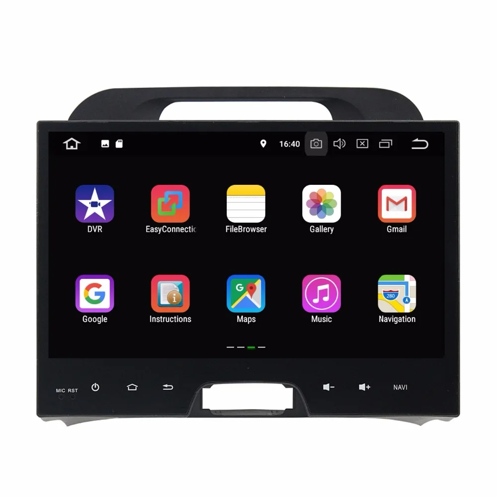 Clearance 2GB RAM Quad core 2 din 10.1" Android 8.1 Car DVD Player for Kia Sportage R 2010-2015 GPS Radio Bluetooth WIFI 16GB ROM 1