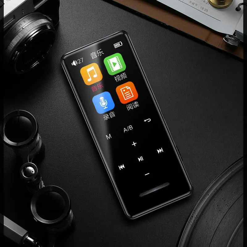 Музыкальный mp3 плеер Yescool X5 с Bluetooth Hi Fi спортивный Flac FM радио диктофоном видео