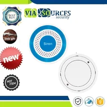 Управление с помощью пульта дистанционного управления, беспроводной стробоскоп сирена для домашней сигнализации 110дб 433 МГц как автономный хост или Беспроводная сирена