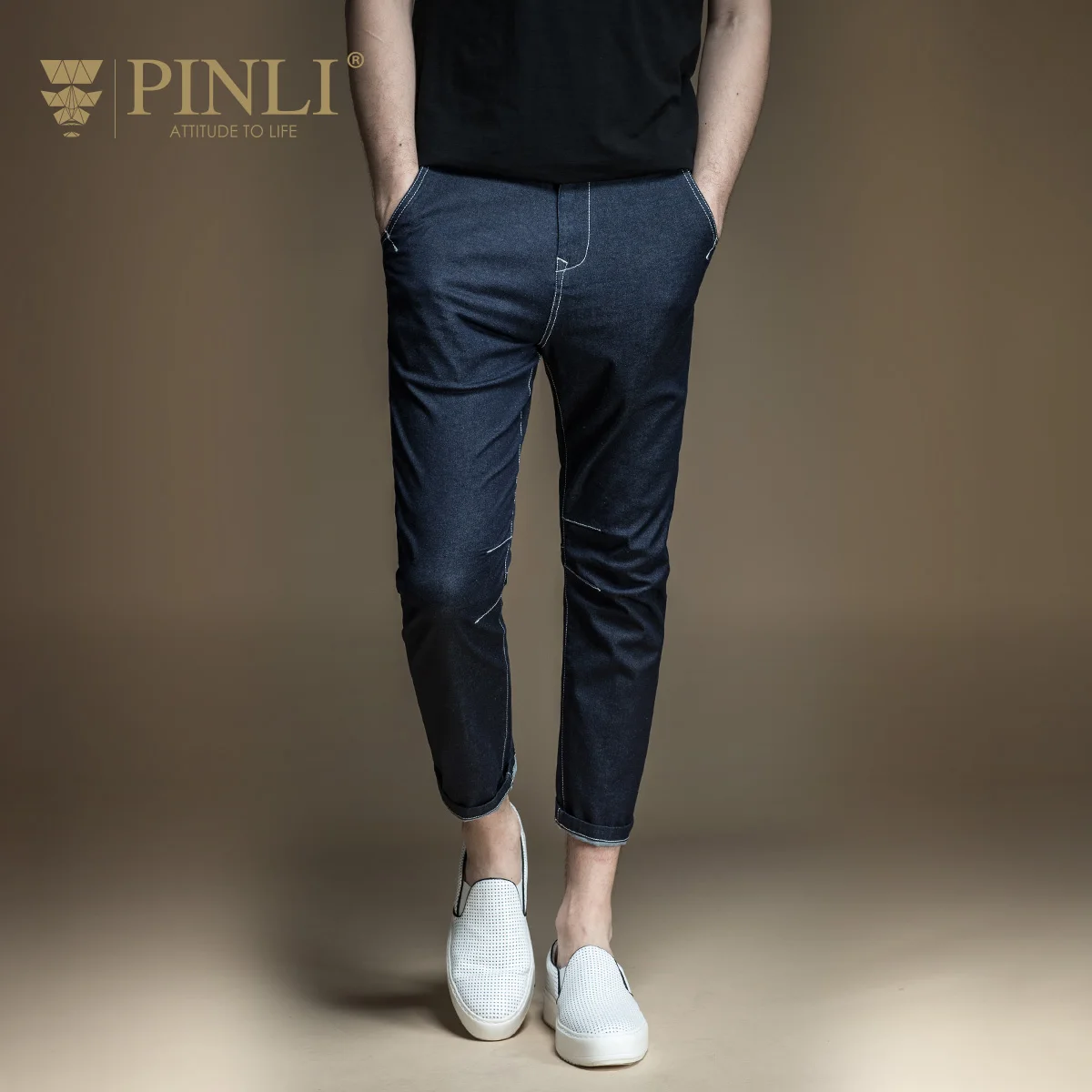 Aliexpress.com : Buy Skinny Jeans Men Jean Fake Designer Clothes Pinli ...