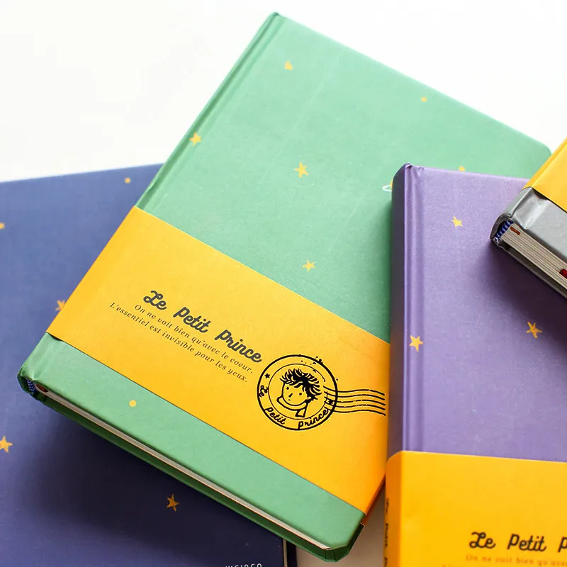 Free Shipping The Little Prince Notebook School & Office Supply Vintage Color Page Accessory Diary Book Notepad Retro Stationery