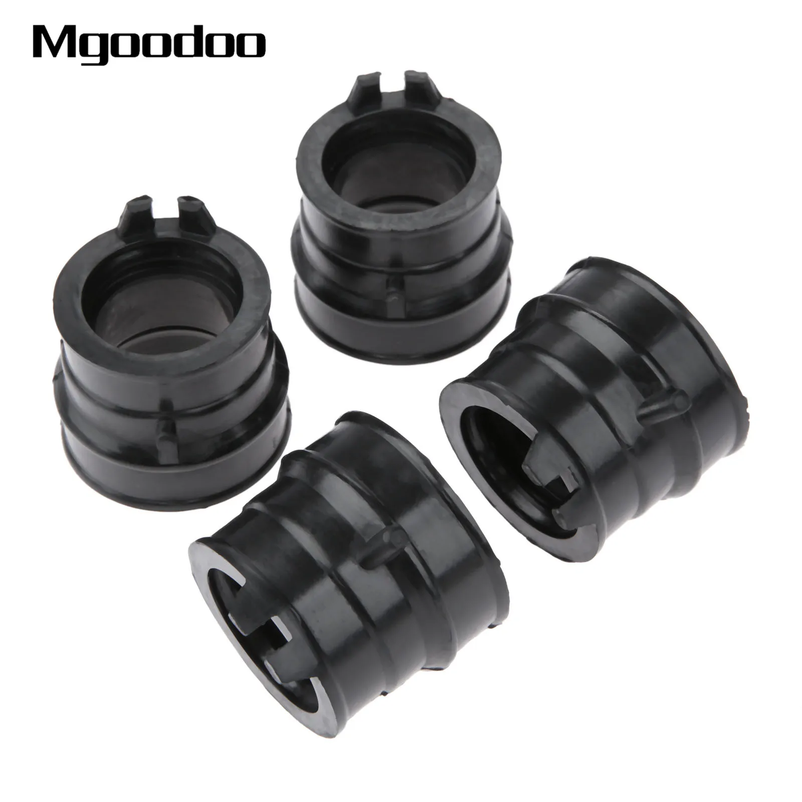 4Pcs Motorcycle Carburetor Interface Adapter Insulator Connector