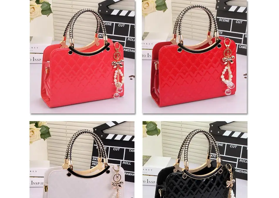 JINTAIYU Fashion 2017 women handbags classic diamond lattice women's shoulder bags 6 colors PU leather high quality hand bag-fu (11)