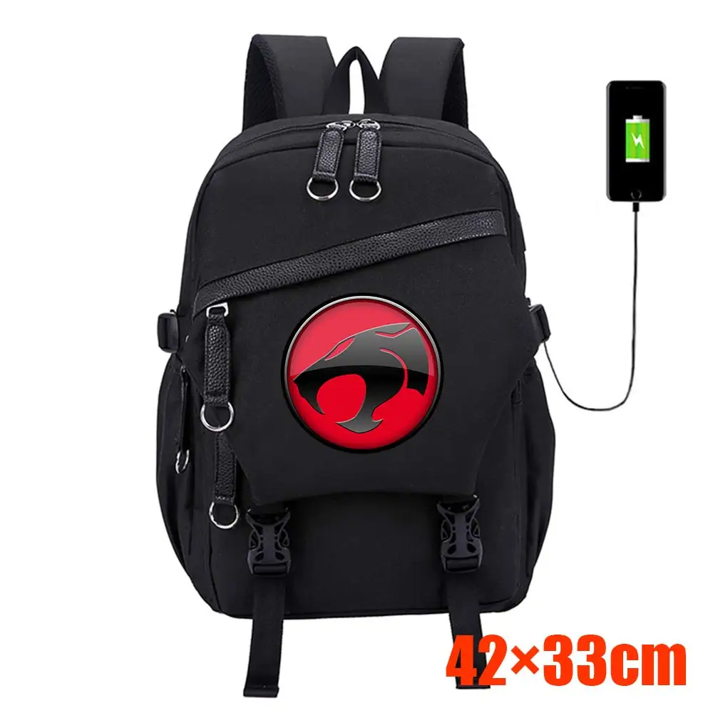 Thundercats Модный водонепроницаемый рюкзак для ноутбука Противоугонный usb зарядка