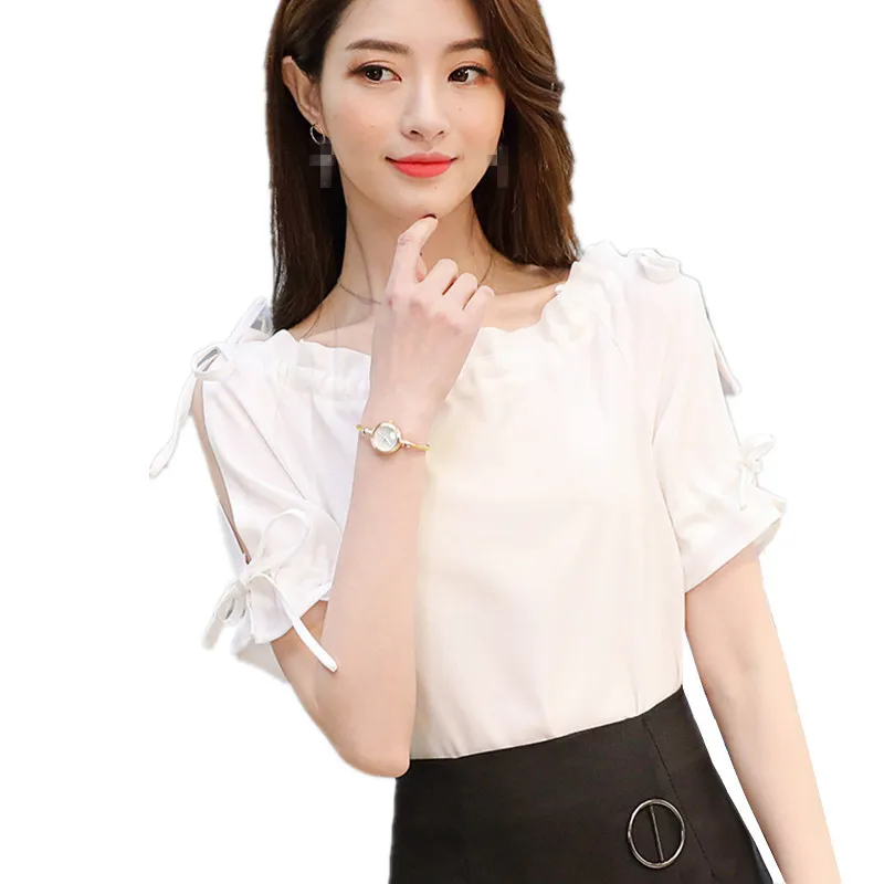 

B2189 new Korean version spring and summer 2019 women fashion casual slim shirt blouse cheap wholesale