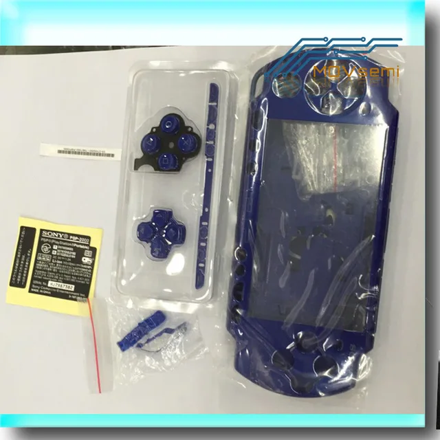 

Blue Free shipping For PSP 2000 PSP2000 slim Full Housing Shell Cover Case Replacement shell parts