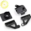 Soporte de Servo PT Pan/Tilt, plataforma de cámara antivibración, montaje de cámara para avión FPV, nylon dedicado PTZ para 9G SG90 MG90S ► Foto 1/3