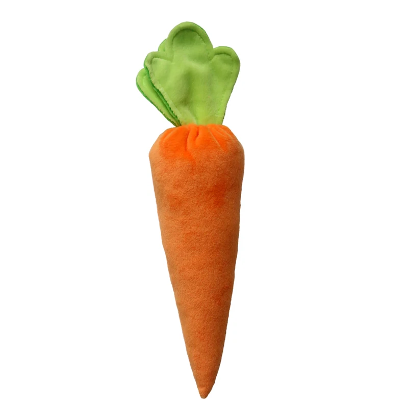 

26cm Cute pet toy dog toy soft plush doll pet favorite kawaii plush carrot doll rabbit toy cute bunny toy christmas gift
