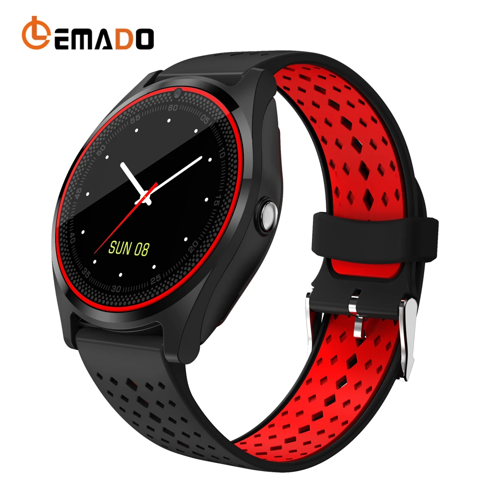 

Lemado V9 Android Smart Watch GPS Camera SIM Card MP3 Music Wearable Devices Clock For Men&Women Relogio Bluetooth Smart Watch