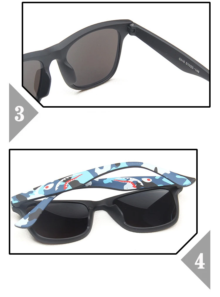 Одежда для малышей Детская одежда для мальчиков и девочек с солнцезащитные очки Защита от ультрафиолетовых лучей детские солнцезащитные очки UV400 бренд Очки ретро солнечные очки