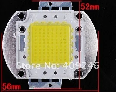 Тайвань высокие Мощность светодиодный чип 50 Вт 4500-5500lm светодиод для прожектор потолочный светильник