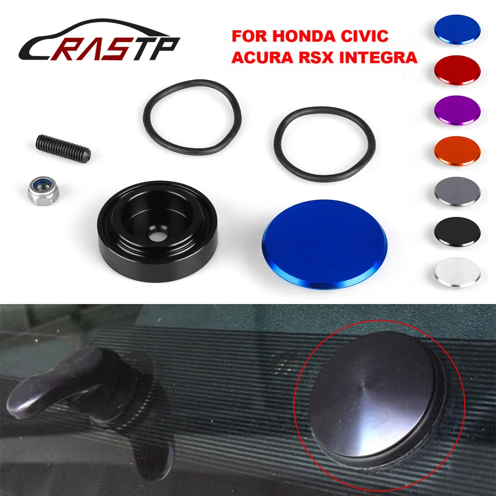 

Rear Wiper Delete Kit Block Off Plug Cap For Honda Civic Si 2002 2003 2004 2005 Acura Integra 1990-2001 RSX 2002-2006 RS-ENL016