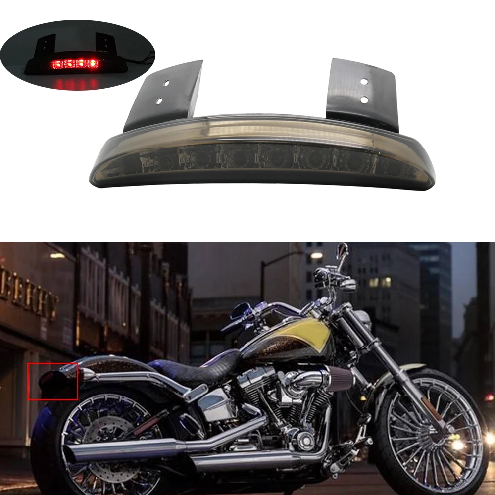 Smoke Motorcycle Tail Lights For Harley Davidson 883 XL883N XL1200N